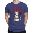 thumbnail image 2 of Cat Valentine Rose Design Men's T-shirt, 2 of 3