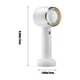 thumbnail image 3 of Ganfancp Super Potente Turbina de Viento Pequeño Ventilador de Larga Duración Funcionamiento Silencioso Pequeño Ventilador con Soporte de Teléfono Móvil Rebajas Hoy Liquidación 1X Ventilador, 3 of 7
