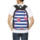 thumbnail image 4 of Disketp Flamingo Mochila Minimalista de Gran Capacidad, Mochila de Viaje para Escuela, Trabajo o Uso Diario, 4 of 6