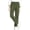 Green, variant on Corduroy Pants Women 2026 Spring Fall Elastic Waist Straight Leg Casual Work Pants with Pockets Slacks