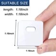 thumbnail image 2 of Vertical Blind Repair Tabs SOGEWO 16 Set Clear PVC, 2 of 6