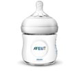 thumbnail image 1 of Philips Avent Biberon Natural pour Bébé, Transparent, Bouteille de 4oz, SCF010/17, 1 of 6