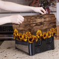 thumbnail image 5 of TSOVTHRID Sunflower Wooden Print for 4 Slice Waterproof Toaster Cover Dust-proof Anti-scratch Kitchen Small Appliance Cover Washable Decorative Toaster Protector, 5 of 8