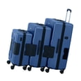 thumbnail image 6 of TACH V3.1 Lightweight 3pc Hardside Luggage Suitcase Set w/Charge Port, Blue, 6 of 11