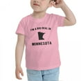 thumbnail image 3 of I'm A Big Deal in Minnesota Cute Toddler T Shirts for Boys Girls (Pink, 3T), 3 of 5