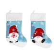 thumbnail image 1 of Medias De Navidad Calcetines De Papá Noel Sin Rostro Bolsa De Dulces Para Chimenea Decoración De Fiesta De Navidad Monstrate HA037857-00, 1 of 6