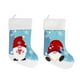 thumbnail image 1 of Medias De Navidad Calcetines De Papá Noel Sin Rostro Bolsa De Dulces Para Chimenea Decoración De Fiesta De Navidad seitruly HA037857-00, 1 of 6