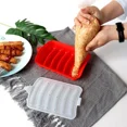 thumbnail image 2 of Molde de silicona para salchichas para hornear de forma saludable, práctico y de grado alimenticio, fácil de liberar, espesado con tapa, herramientas para suplementos para bebés, 2 of 6