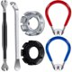 thumbnail image 1 of 6 Pieces Spoke Tool Kit for Repair Bike 26-27s, 1 of 1
