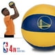 thumbnail image 3 of Balones de baloncesto de juguete Franklin Sports NBA Golden State Warriors de 4 pulgadas, 3 of 8
