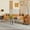 Mozai Beige, variant on Rugs USA Mozai Fringed Wool-Blend Area Rug, 4' x 6', Mozai Beige