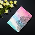 thumbnail image 3 of Allytech 8-8.5 Inch Display Universal Case - Slim Leather Wallet Flip Stand Cover for Samsung Tab 8.0 8.4 Inch T395/T307, Lenovo/Dragon Touch/ASUS/Android Tablet 8 Inch, Mandala, 3 of 8
