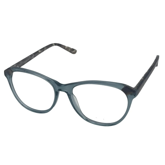 Elizabeth Arden Eyeglass Green Aqua Cateye Plastic Frame, 1254. 53mm