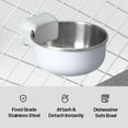 thumbnail image 2 of Diggs Crate Bowl for SBF3&nbsp;Dogs - Clip on Pet Bowl for Water & Food - Puppy Training Necessities - Spill-Resistant, Universal Dog Crate Accessories (30oz.), 2 of 3