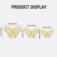 thumbnail image 3 of 12-Pack Holographic 3D Butterfly Wall Stickers, Removable Color-Changing Decor for Room, Party Backdrops, Reusable Self-Adhesive Butterflies for Bedroom, 3 of 9