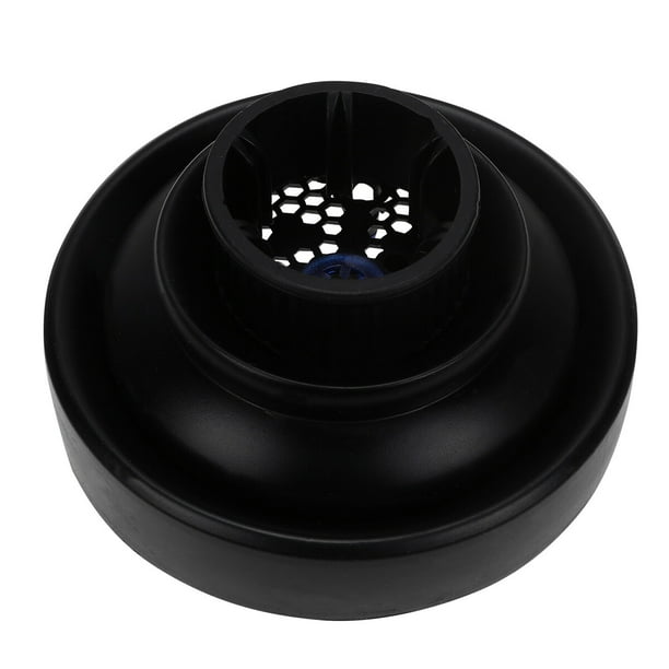 GOOHOCHY Difusor de silicona para secador de pelo, retráctil y plegable, respetuoso con el medio ambiente, para peluquerías domésticas (negro)