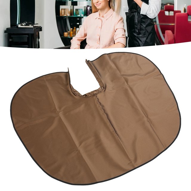 Capa De Corte De Pelo Paraguas Capa Salón Peluquería De Peluquería, Capa De Corte De Pelo Impermeable Salón En Casa Cuero De PU Tinte Para El Cabello Capa Barba Delantal