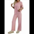 thumbnail image 3 of Pantalón de Punto de Corta, Traje Rosa Talla S, 3 of 7