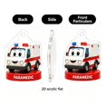 thumbnail image 7 of 24 Pack Christmas Tree Ornaments Set with Acrylic Vehicle Designs, Cute Holiday Decor for Student Party Favors, Christmas Gifts for Boys, 7 of 7