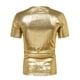 thumbnail image 4 of pstuiky camisetas para hombre, Camiseta deportiva informal de cuello redondo y manga corta con solapa para hombre camisetas de hombre xxl, 4 of 8