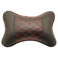thumbnail image 1 of Coche Reposacabezas Asiento Cuero Soporte para La Cabeza Cojín Almohadas El Cuello (), 1 of 7