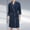 Blue, variant on Bcfgryg Mens Lightweight Spa Soft Knee Length Bathrobe With Pockets Men’s Sleepwear