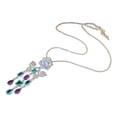 thumbnail image 4 of Collar de mujer jinwen Collar de metal con dijes de moda para Niñas, 4 of 8