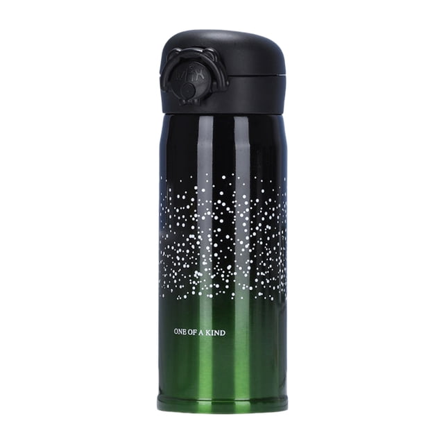 Termo de acero inoxidable con aislamiento térmico, botella de agua (500 ml)