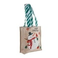 thumbnail image 5 of Christmas Bag Treat Pouch Xmas Gift Present Bag Spacious Bag Apples Goodie Bags Holiday Xmas Decoration Packaging Apples Bag Snowman, 5 of 9