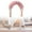 White Pink, variant on Runquan Hand Held Muscle Roller for Leg 20 Wheels Massage Tool for Golfer Elbow Neck White