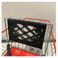 thumbnail image 2 of Shopping Cart Trolley Frame, Double-Sided Sign Holder, Attaches to Front of Shopping Cart Or Back of Child Seat, Holds 7 Inch by 11 Inch Signs, Pack of 10, 2 of 4