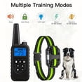 thumbnail image 4 of CNKOO 1/2pcs 3000Ft Dog Training Collar With Remote  Adjustable Nylon Strap  Dog Shock Collar With Beep  Vibration  Shock  Light  Electric Dog Collar Set For Small Medium Large Dogs (5-15, 4 of 6