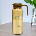 thumbnail image 6 of JeashCHAT Plastic Pitcher for Fridge, Water Pitcher with Lid and Spout, Cold Water Kettle Large Iced Tea Pitcher for Coffee, Juice and Beverage (Coffee), 6 of 6