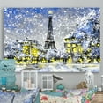 thumbnail image 1 of Designart Paris In Christmas Winter Ii Traditional Canvas Wall Art, 1 of 4
