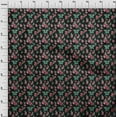 thumbnail image 4 of oneOone Polyester Spandex Black Fabric Florals Diy Clothing Quilting Fabric Print Fabric By Yard 56 Inch Wide, 4 of 4