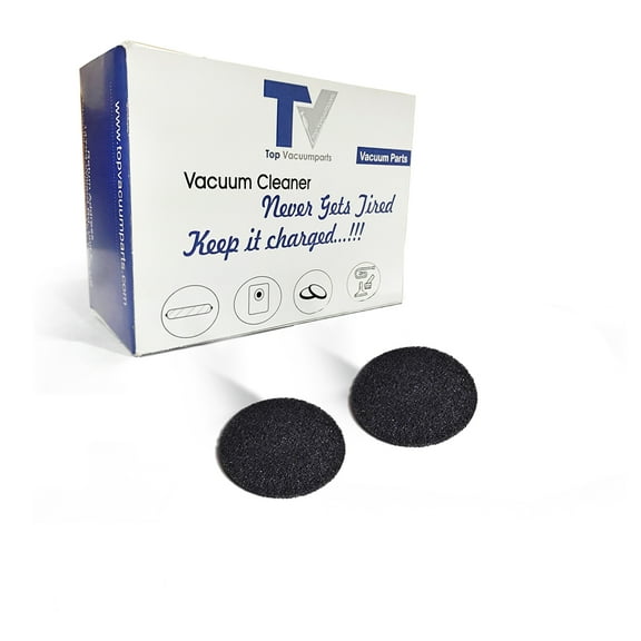 Replacement Part For Oreck (2) Commercial 437071 Strip Orbiter Pad, 12 Diameter, Black, ORB550MC Orbiter Floor Machine