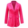 thumbnail image 2 of Vedolay Womens 2023 Suit Jackets Womens Casual Office Blazer Jackets Fashion Front Open with Pockets,Red L, 2 of 4