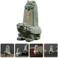 thumbnail image 1 of SEWACC Chinese Style Turtle Decor Statue Dragon Turtle Ornament For Home Garden, 1 of 8