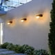 thumbnail image 4 of Lámpara solar de jardín para exterior | Aplique LED de pared con energía solar de bajo consumo | Luz nocturna decorativa impermeable para balcón, patio, pasarela | Sensor automático, fácil, 4 of 9
