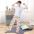 thumbnail image 5 of Cat Face and Love Pajama Pants Soft Lightweight Lounge Pants Bottoms Sleep Pants Warm Comfy, 5 of 9