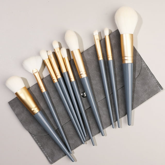 Juego de pinceles de maquillaje, pincel de base de una sola palabra, pincel suelto, pincel para sombra de ojos, herramienta de maquillaje de belleza, pincel para cejas, juego de pinceles