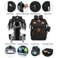 thumbnail image 4 of Diaper Bag Backpack, Large Diaper Bag with Changing Station, Lightweight Waterproof Unisex Diaper Bag with Insulated Pockets and USB Charging Port, 4 of 7