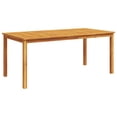 thumbnail image 5 of vidaXL Dining Table Brown Solid acacia wood Large Durable Dining Table, 5 of 5