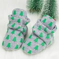 thumbnail image 3 of Newborn Baby Cotton Booties Stay On Slipper Winter Warm Soft Shoes Non-Skid Infant Ankle Boots Crib Shoes, 3 of 6