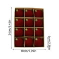 thumbnail image 3 of Velvet Balls Christmas Ornaments, 12-Piece Set, 2.35-Inch Velvet Baubles for Tree, Baby Shower First Christmas, Holiday Birthday Party Décor & Decorations, 3 of 6