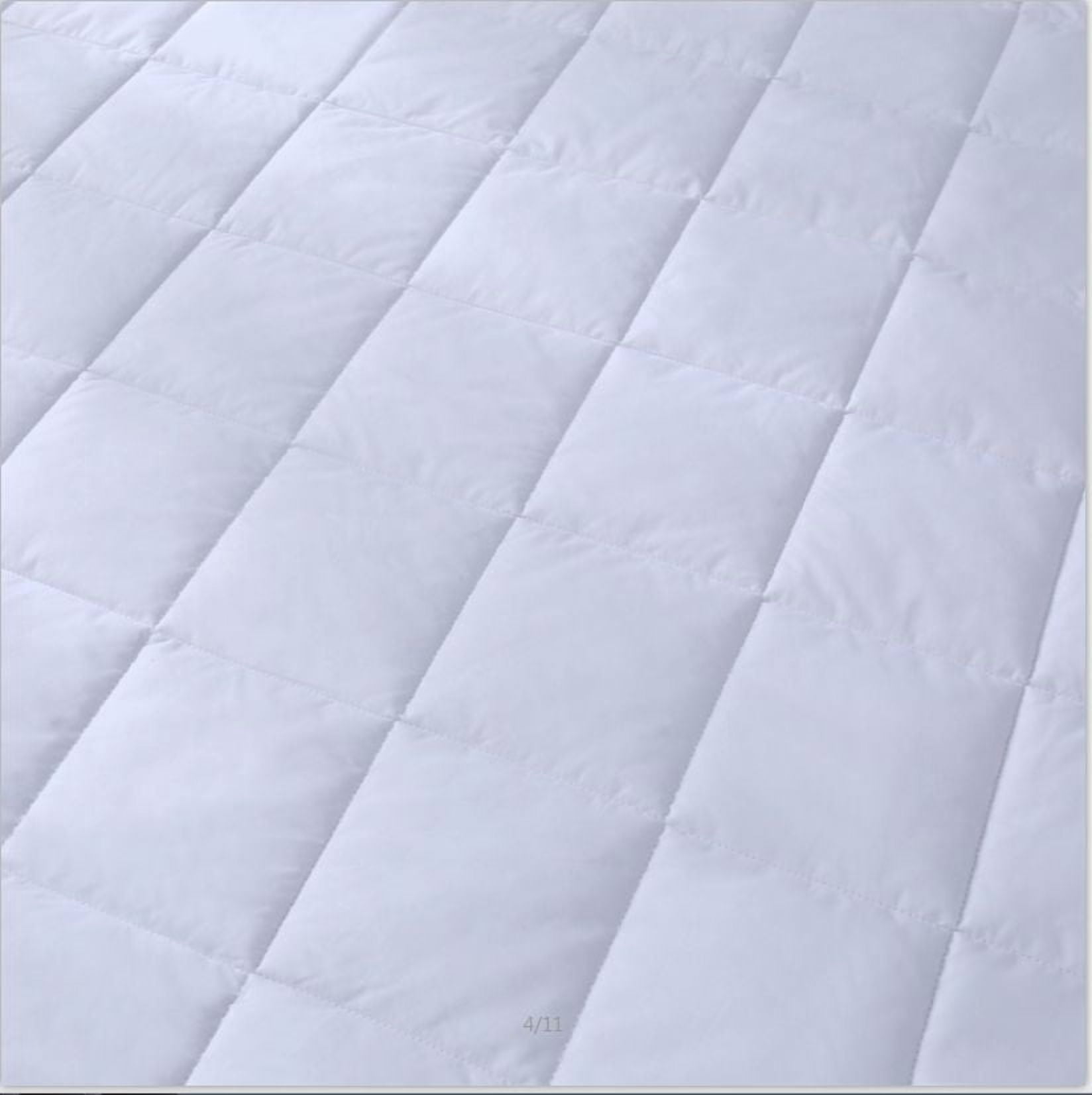 Mainstays Total Protection Mattress Pad Twin, Twin Size
