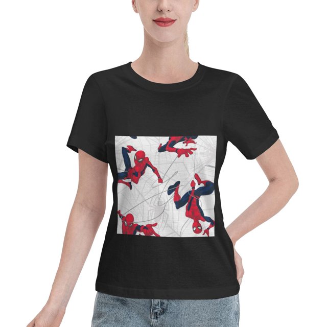Spider-Man Women's Standard Short Sleeve T-Shirt 150g
