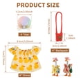 thumbnail image 2 of Threns 12 Pcs Desk Goose Outfits Holiday Set, 7 Inch Goose Outfits Clothes, Cute Decor Accessories for Magnetic Desk Geese or Duck Statue, 2 of 10