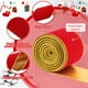 thumbnail image 2 of Cinta Yungyan Velvet Red Gold de 4 pulgadas x 35 yardas para manualidades, 2 of 6