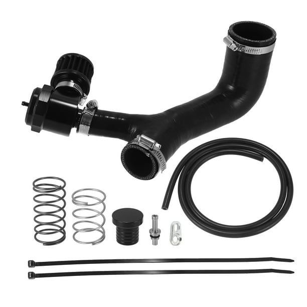 Motor Turbo Escape Unique Bargains con adaptador Tubo Kit negro